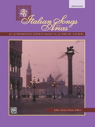 26 Italian Songs and Arias Vocal Solo & Collections sheet music cover Thumbnail
